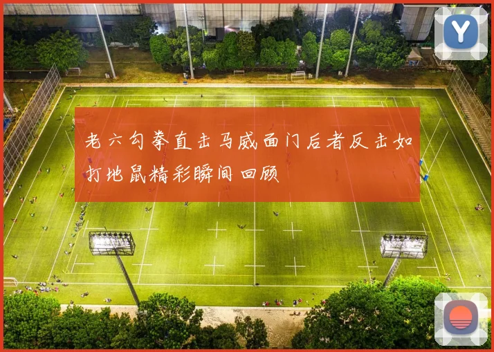 老六勾拳直击马威面门后者反击如打地鼠精彩瞬间回顾